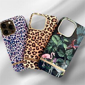 iPhone 13 Pro Richmond and Finch Tropical and Animal Print Cases  Never Used
